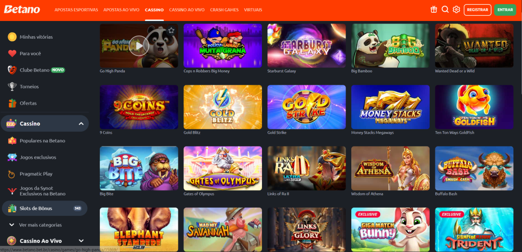 Captura de tela 2025-03-24 091528 Seção de Jogos de Caça-Níqueis - Betano Casino